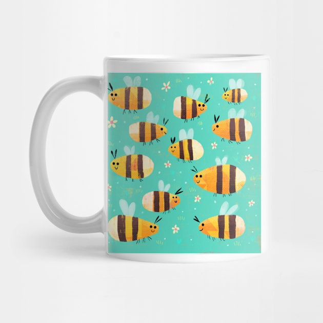 Summer Bees by Gareth Lucas